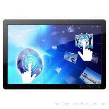 65 inch wall mounting outdoor multi touch LCD / LED monitor
